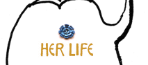 Her life button 